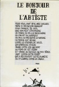 pour les vrais écologiste pas les "manges merde" qui veulent le pouvoir et le pognon !