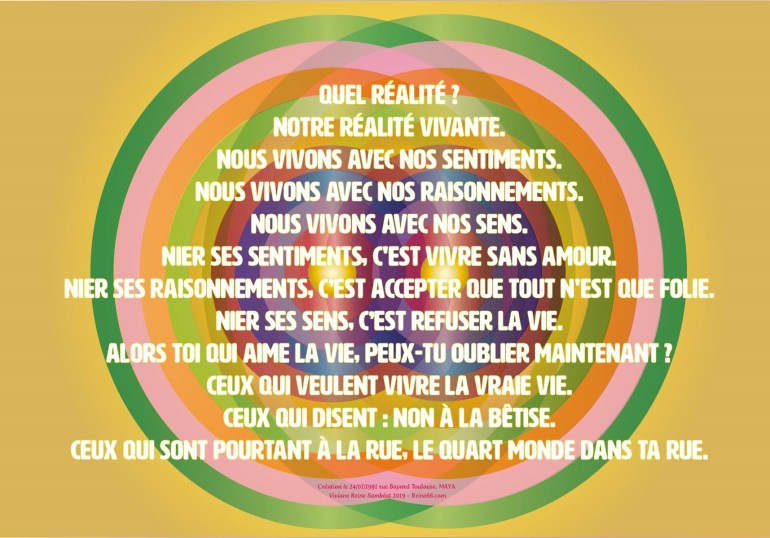 Crob Quelle Réalité texte