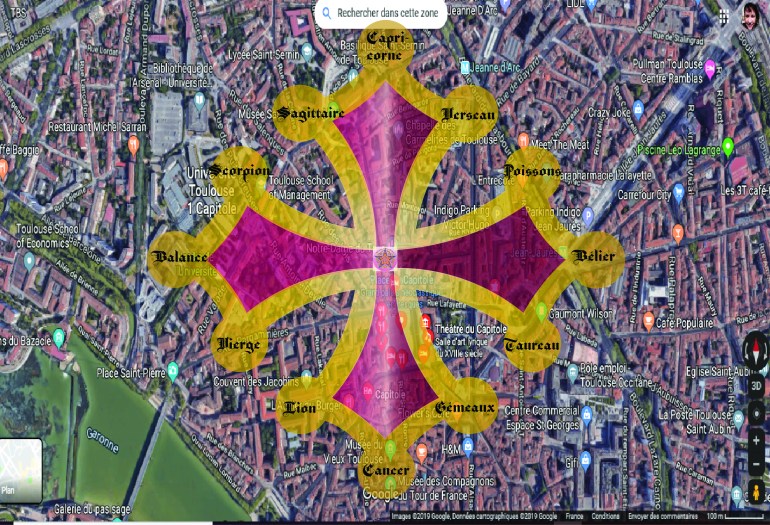 Etoile Occitane Zodiacale Plan Toulouse