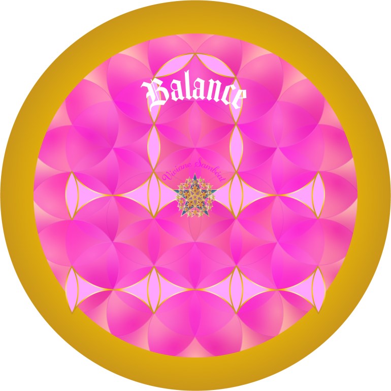 Signe Astro Fleur de vie Balance