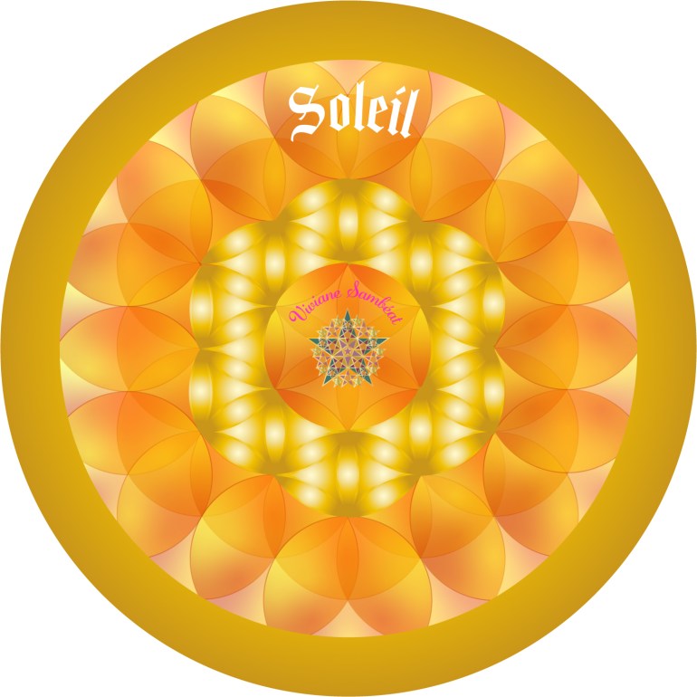 Signe Astro Fleur de vie Soleil