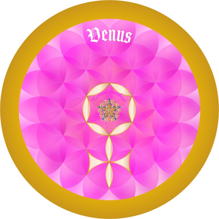 Signe Astro Fleur de vie Venus