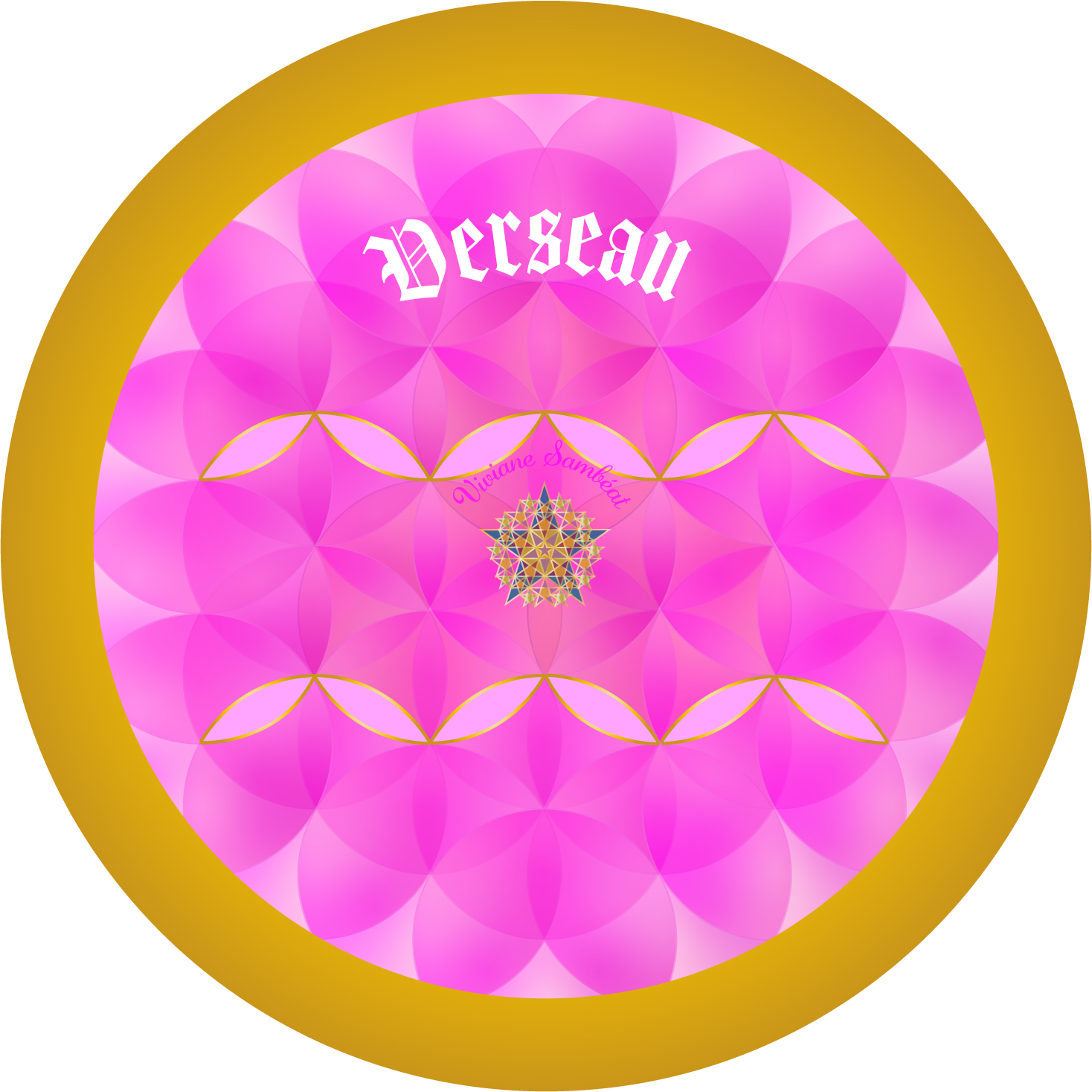 Signe Astro Fleur de vie Verseau