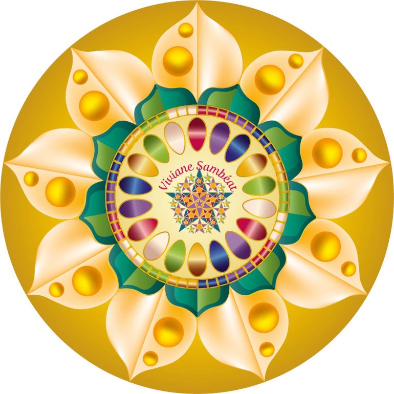 MANDALA CORBIN 180° coeur